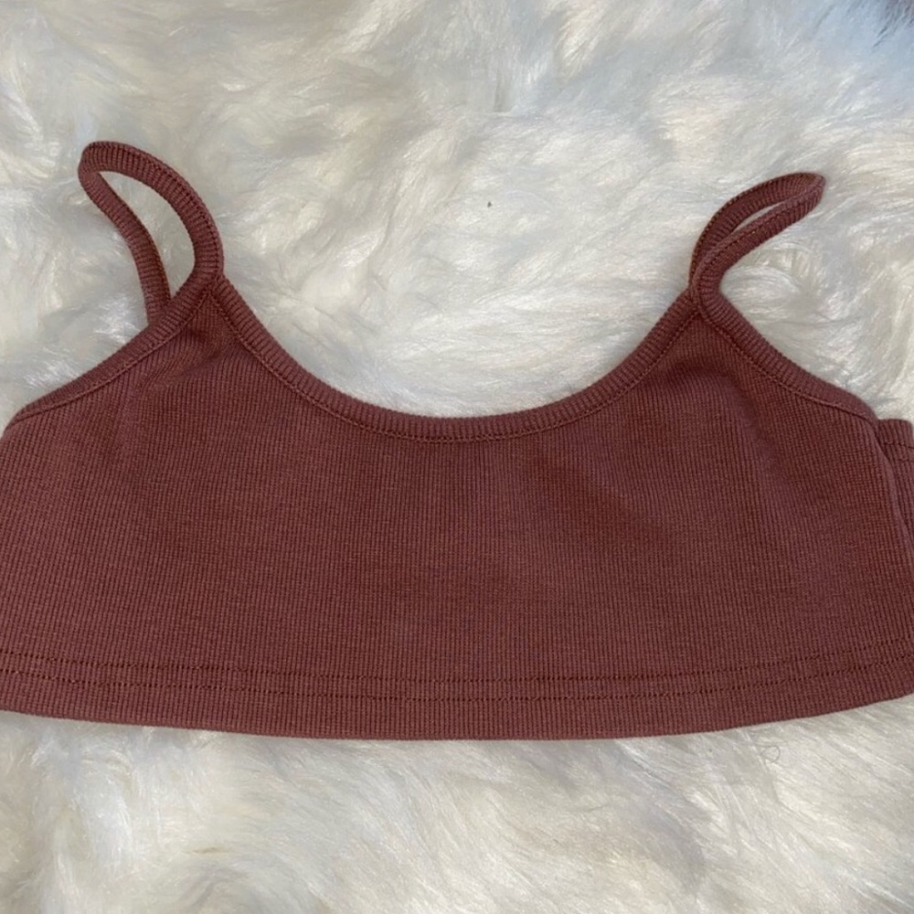 MISSGUIDED crop top bralette / Yeezy